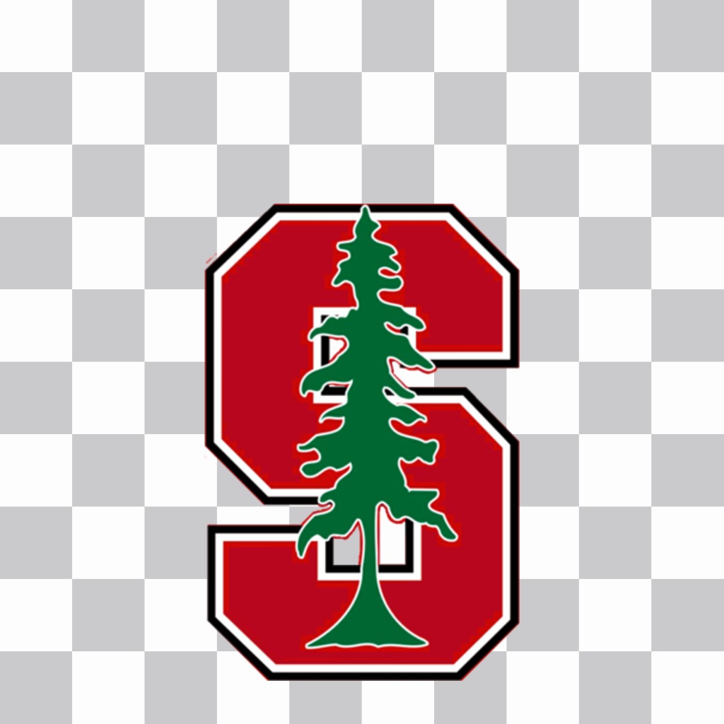 Autocollant de logo de lUniversité de Stanford à insérer dans vos photos dans le formulaire en..