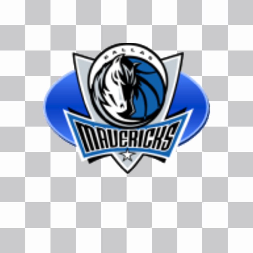autocollant de basket-ball avec le logo des Mavericks de Dallas. ..