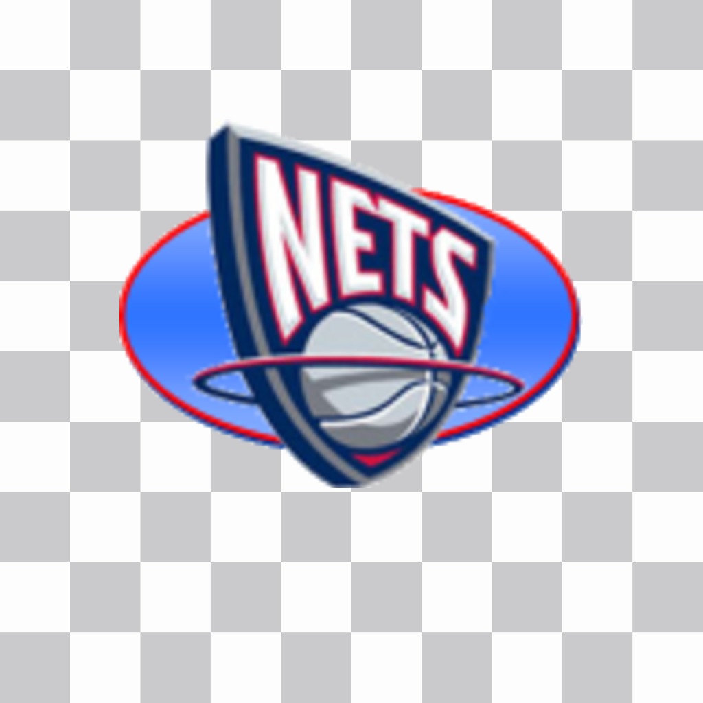 Autocollant avec le logo des Nets de Brooklyn. ..