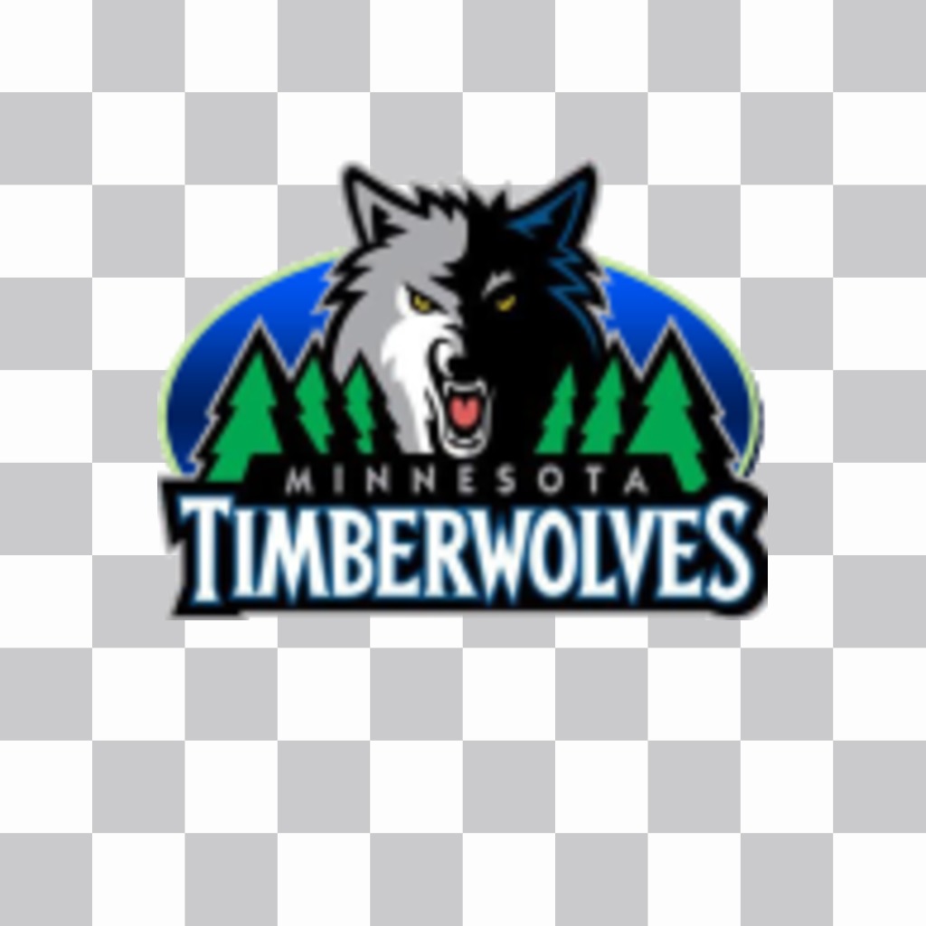 Autocollant de Minnesota Timberwolves Logo. ..