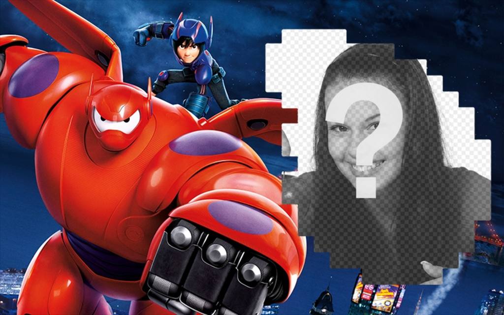 Cadre photo de Big Hero 6 ..