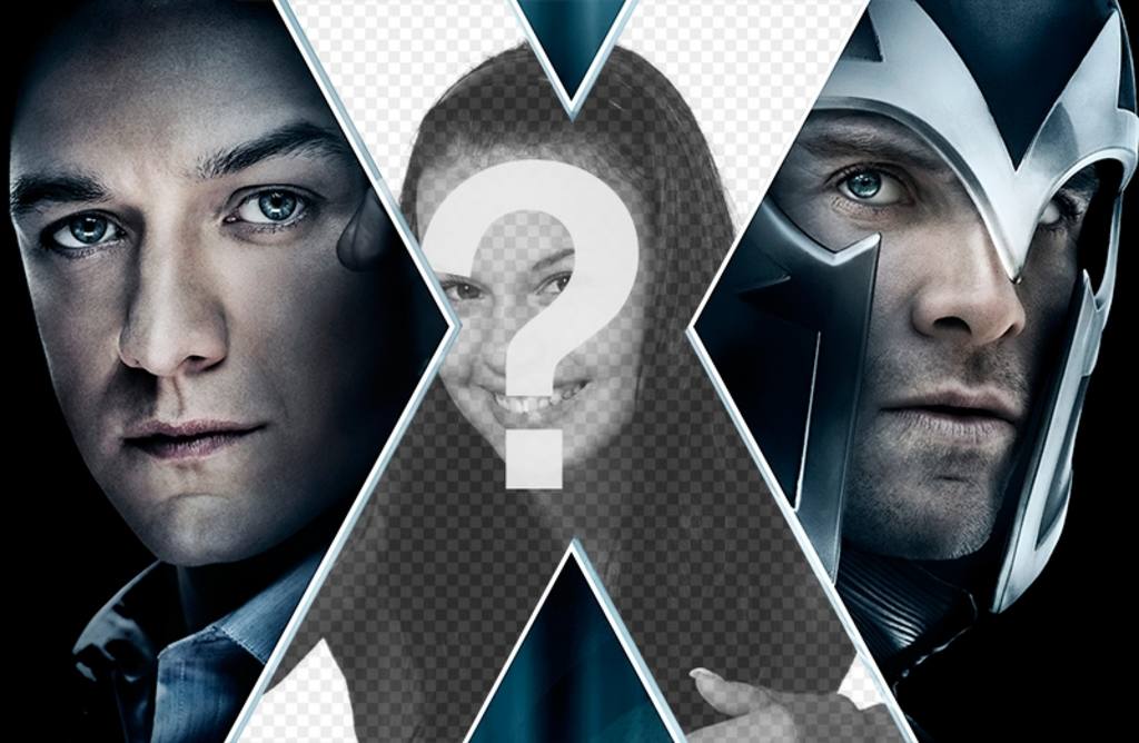 X-Men Affiche avec votre photo ..