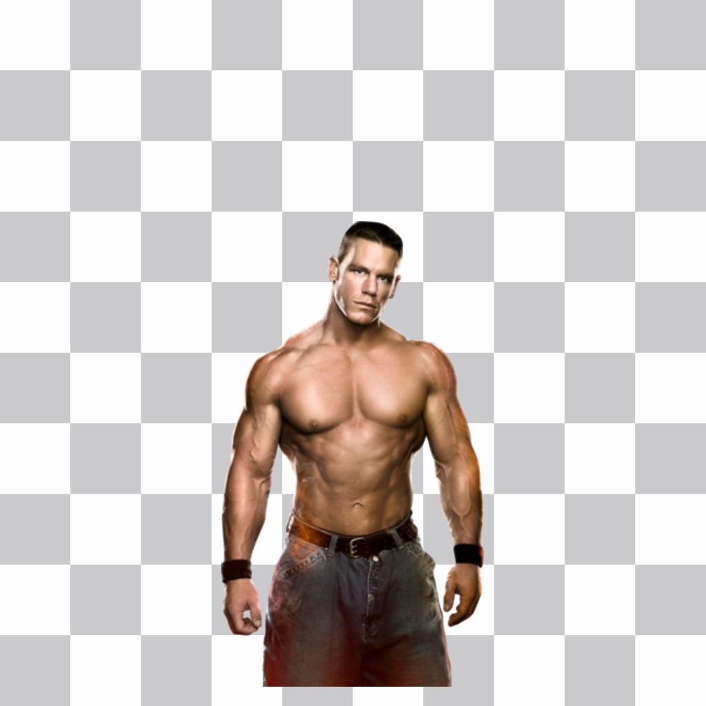 Autocollant WWE de lutteur John Cena ..