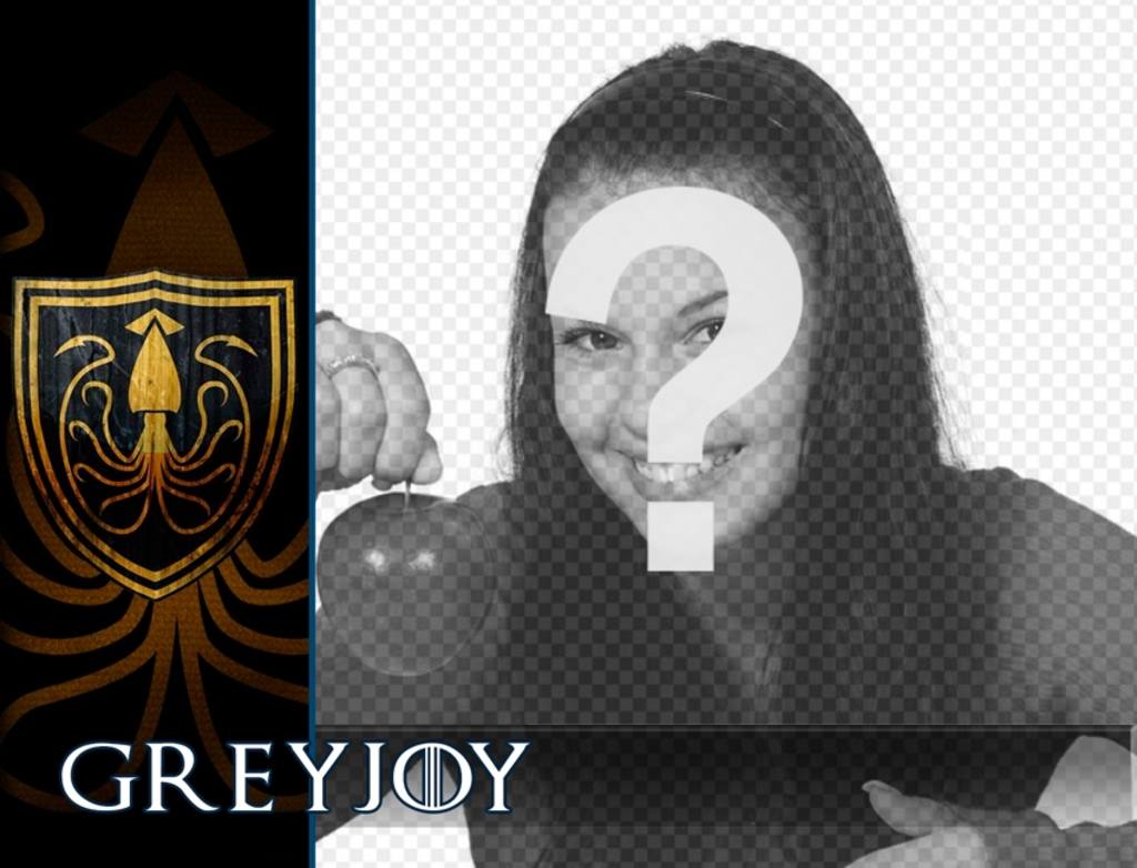 Photomontage avec le Greyjoy Maison bouclier ..