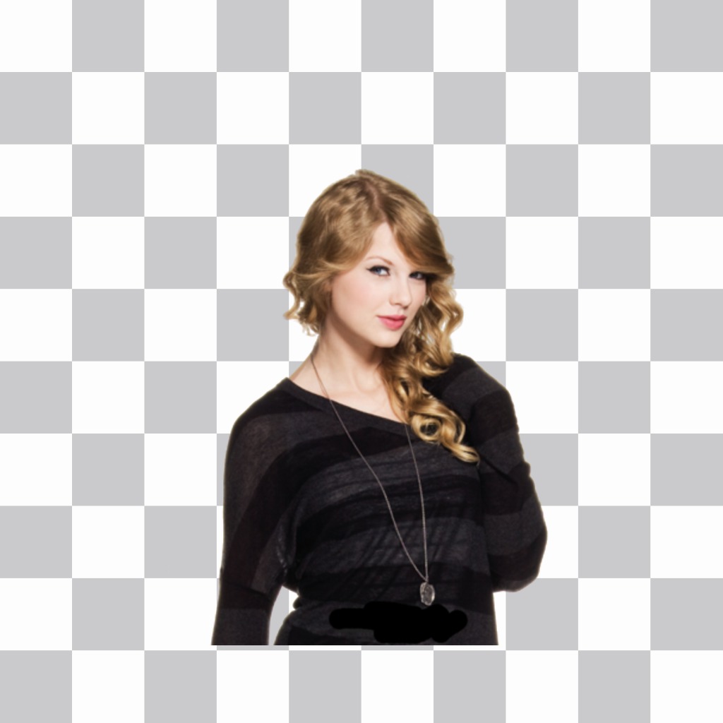 Mettez Taylor Swift sur vos photos avec cet autocollant gratuit ..