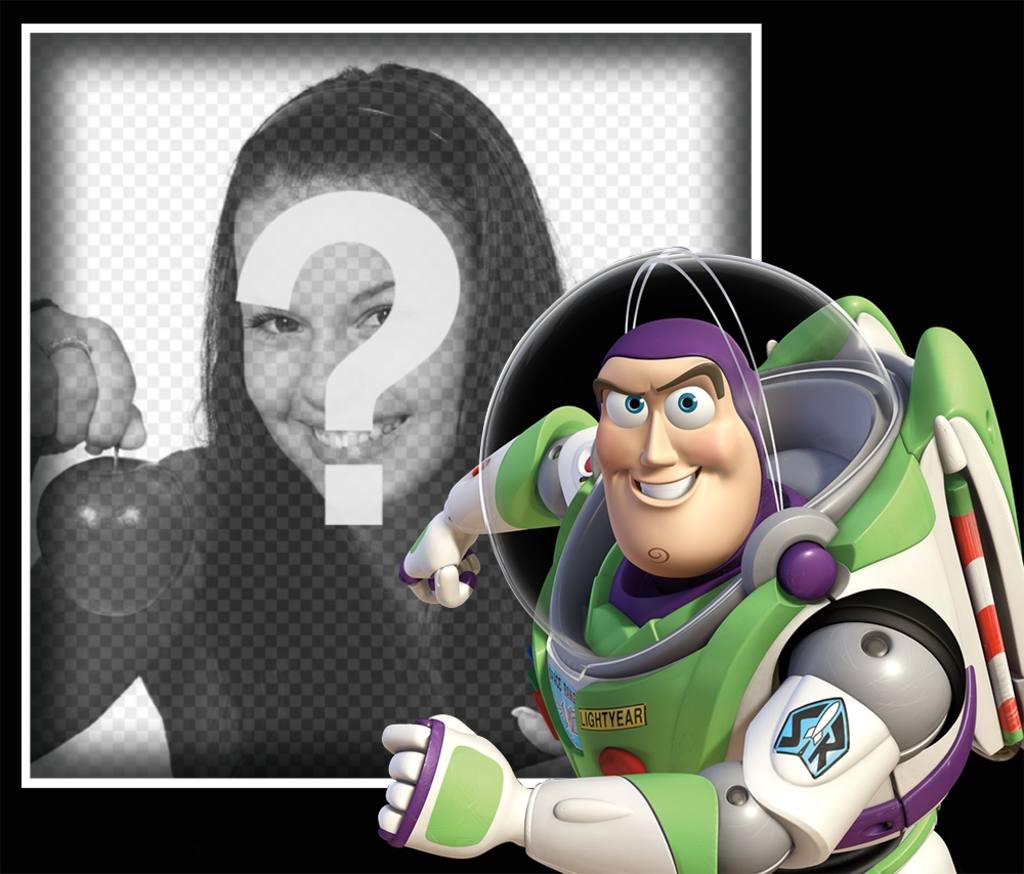 Effet photo avec Buzz Lightyear de télécharger une photo ..