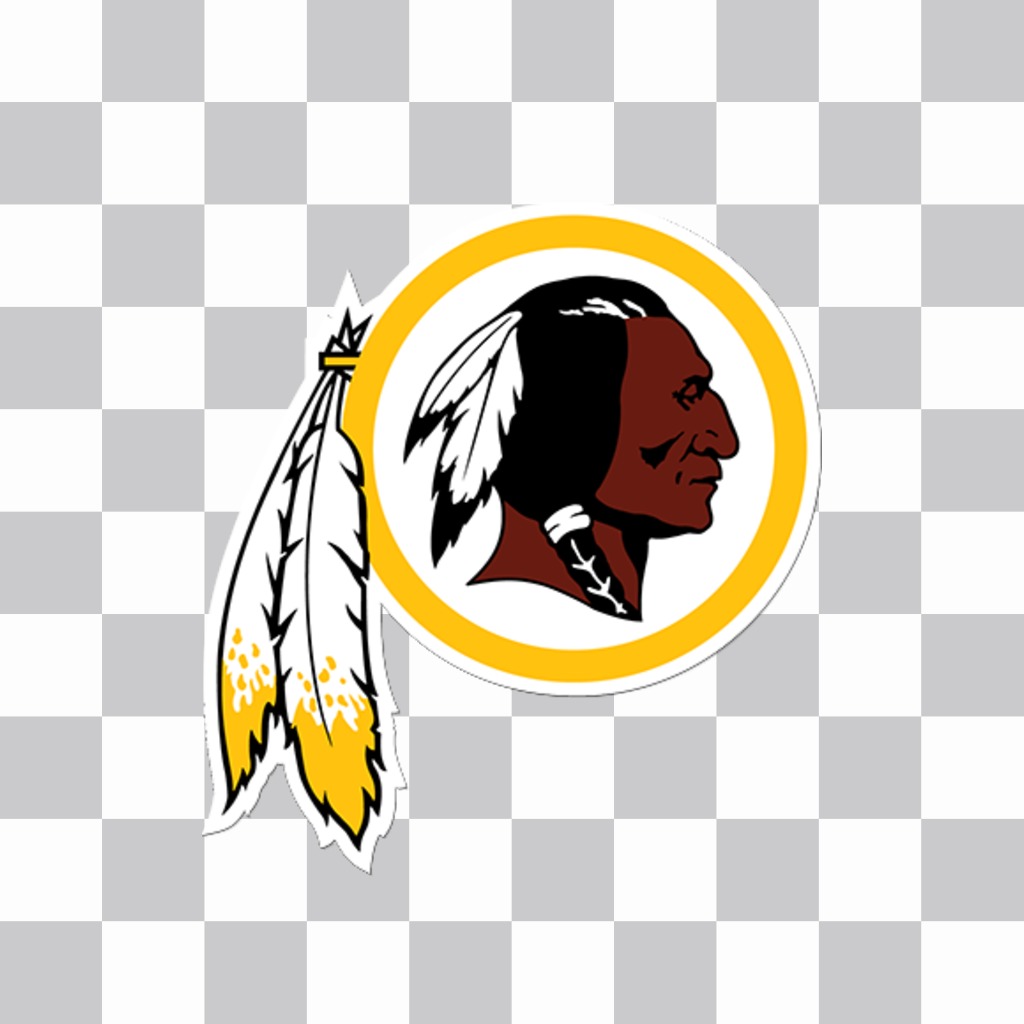 Gratuit logo équipe  Washington Redskinsde la NFL mettre vos photos ..
