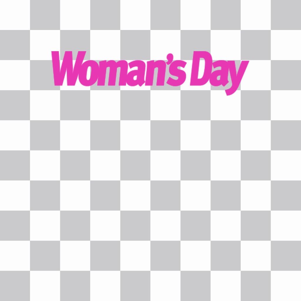 Autocollant de la Journée Womans à mettre sur vos photos et de célébrer ..