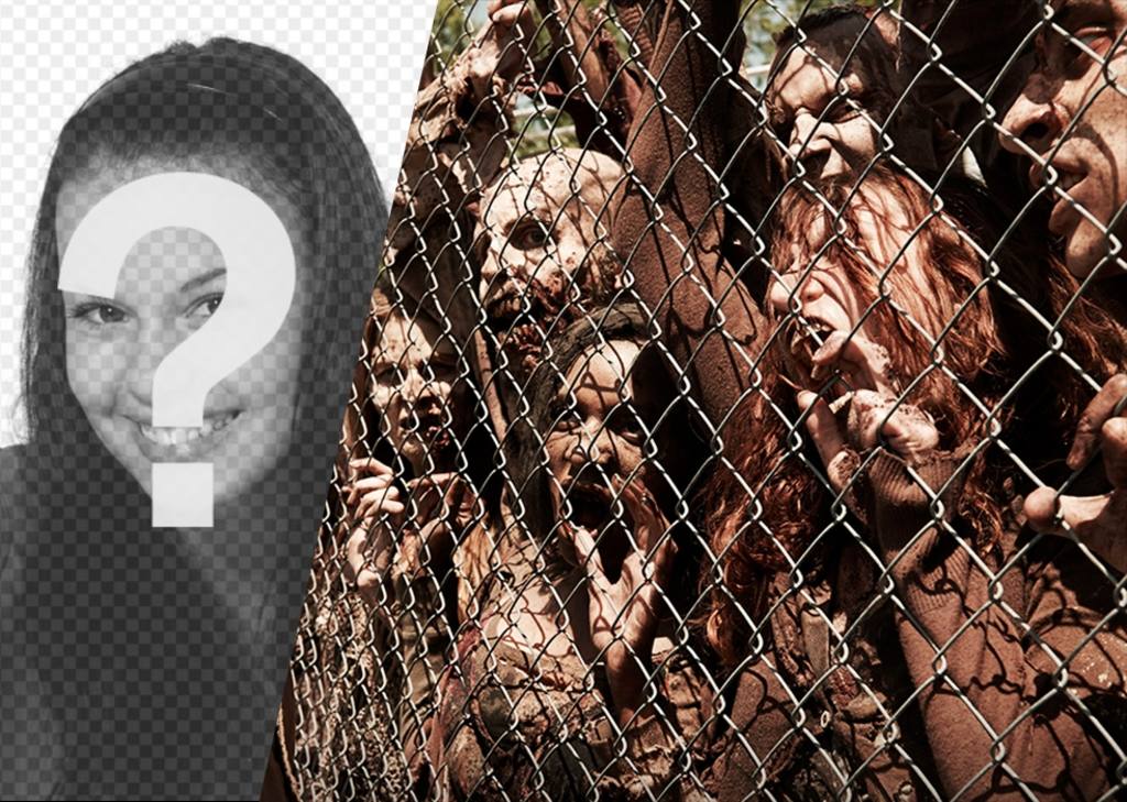 Si vous voulez être entourer de zombies puis téléchargez votre photo ici ..