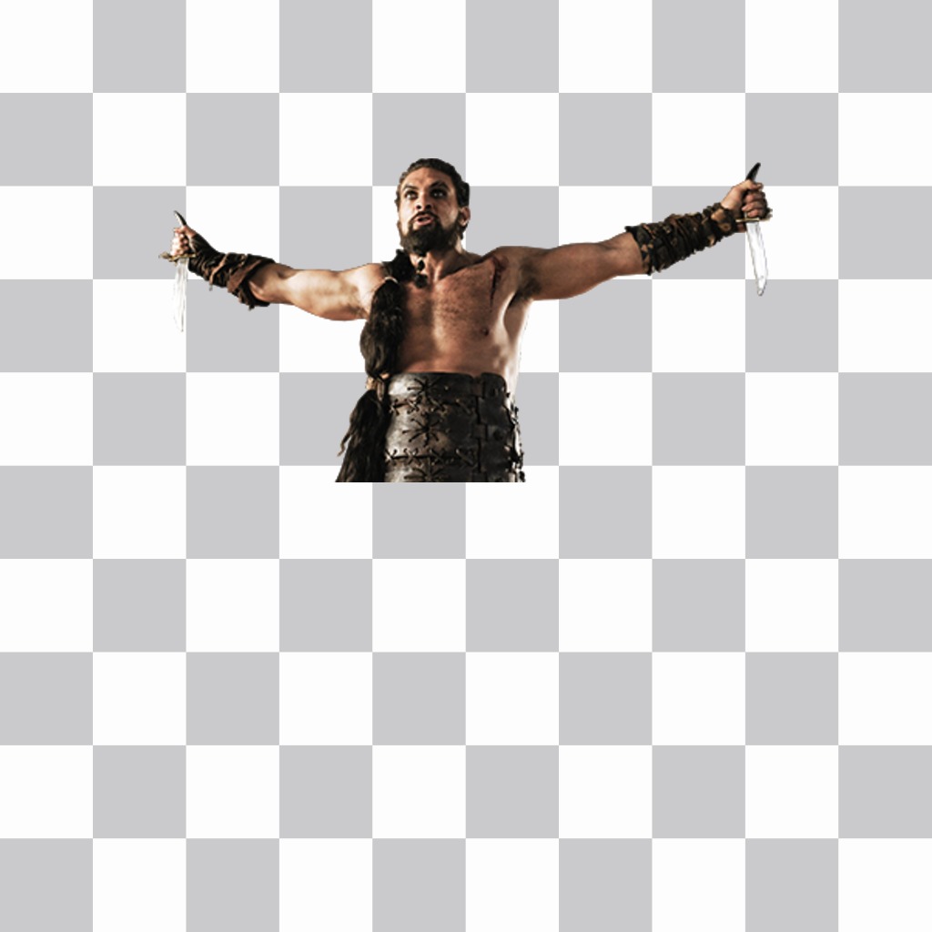 Ajouter au Khal Drogo dans vos photos avec cet effet libre ..