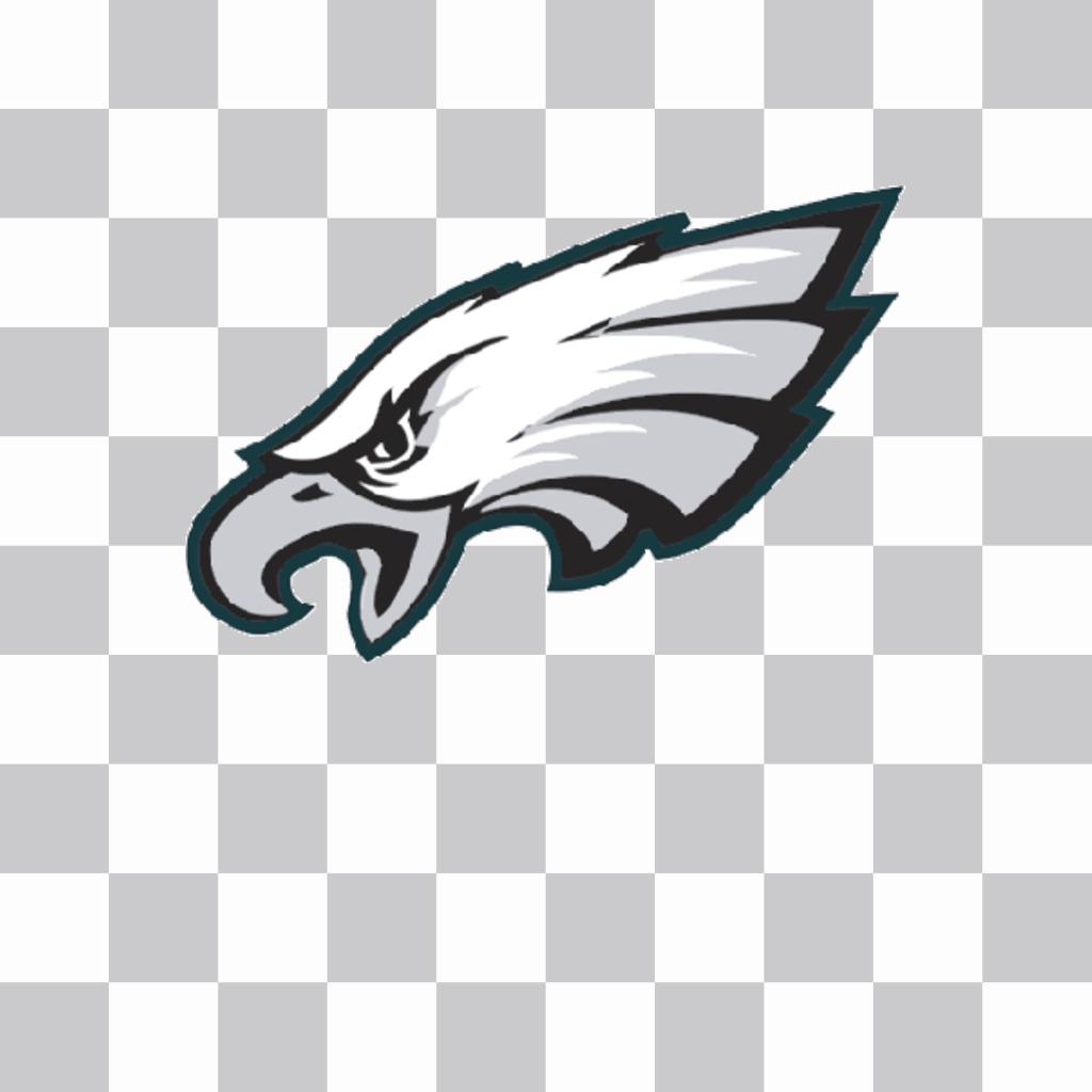 Effet photo de Philadelphia Eagles logo à coller sur vos photos ..