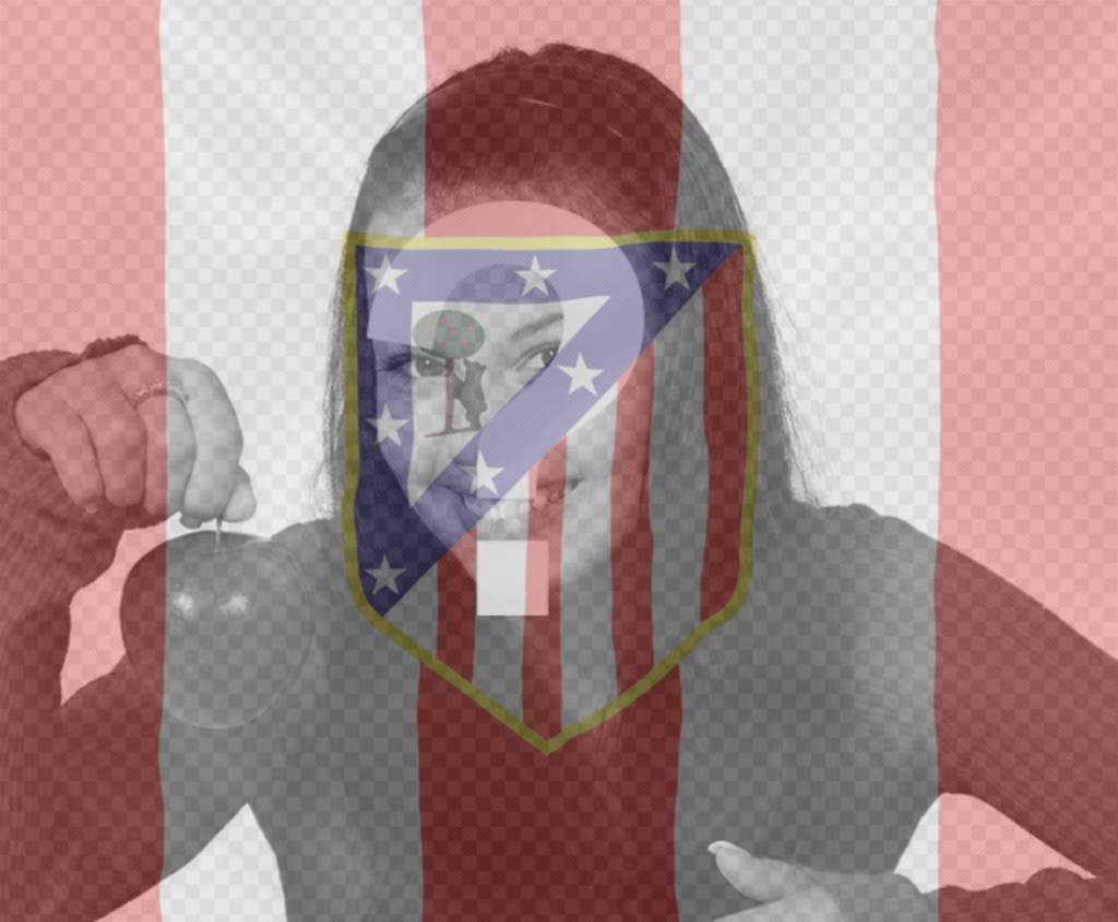 filtre gratuit pour votre photo de lÃ©cran Atletico Madrid ..