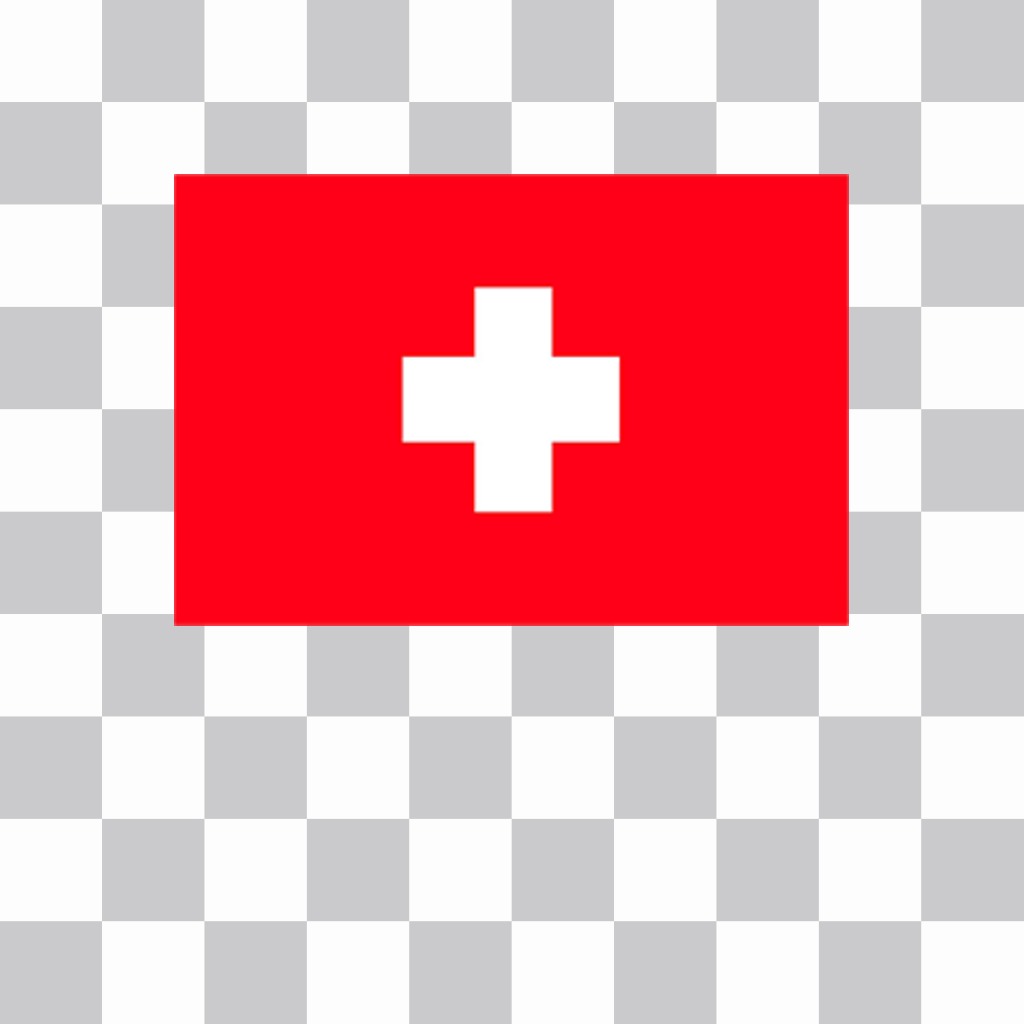 Autocollant pour ajouter à vos photos tha drapeau de la Suisse pour ..