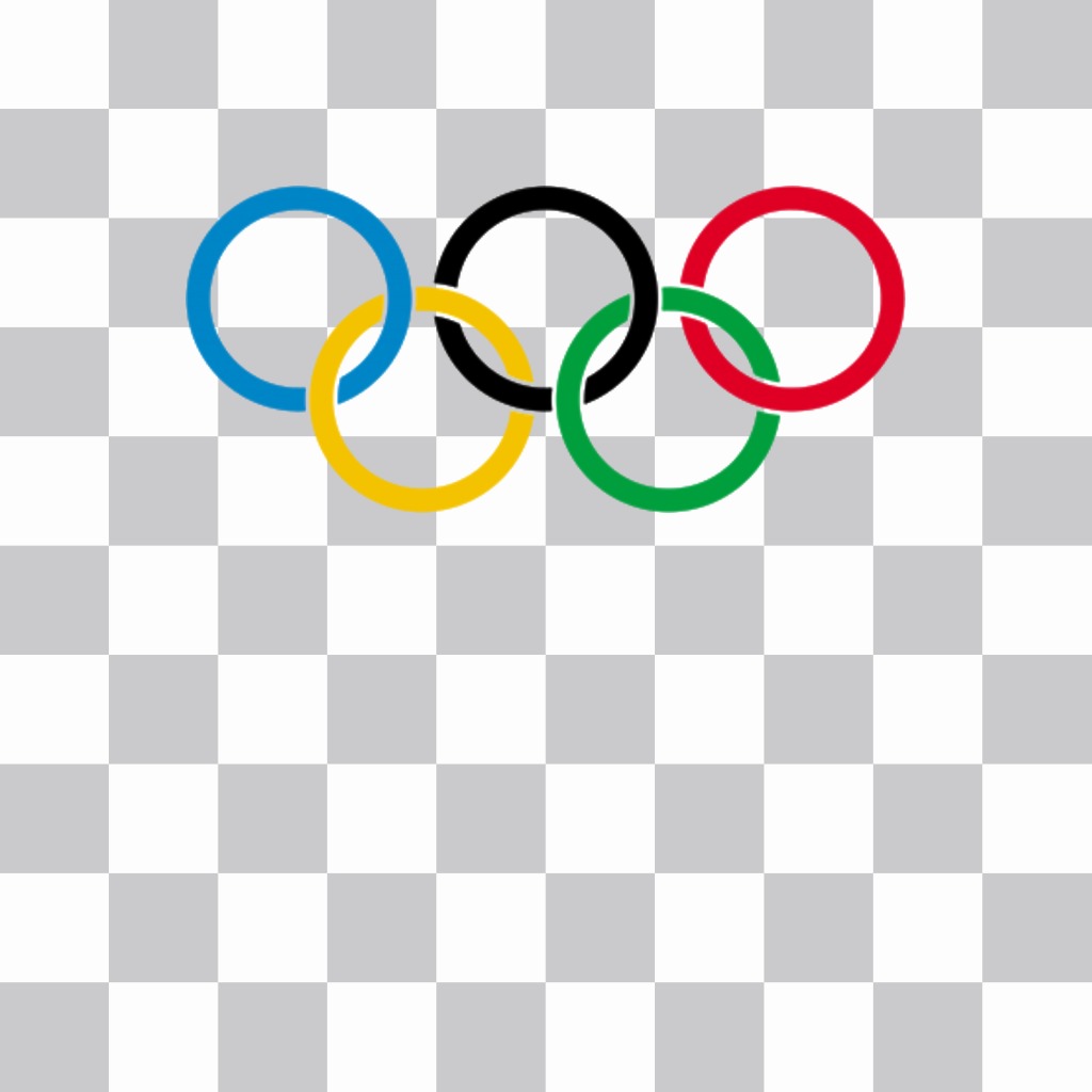 Effet photo du logo des Jeux olympiques à coller sur vos images ..