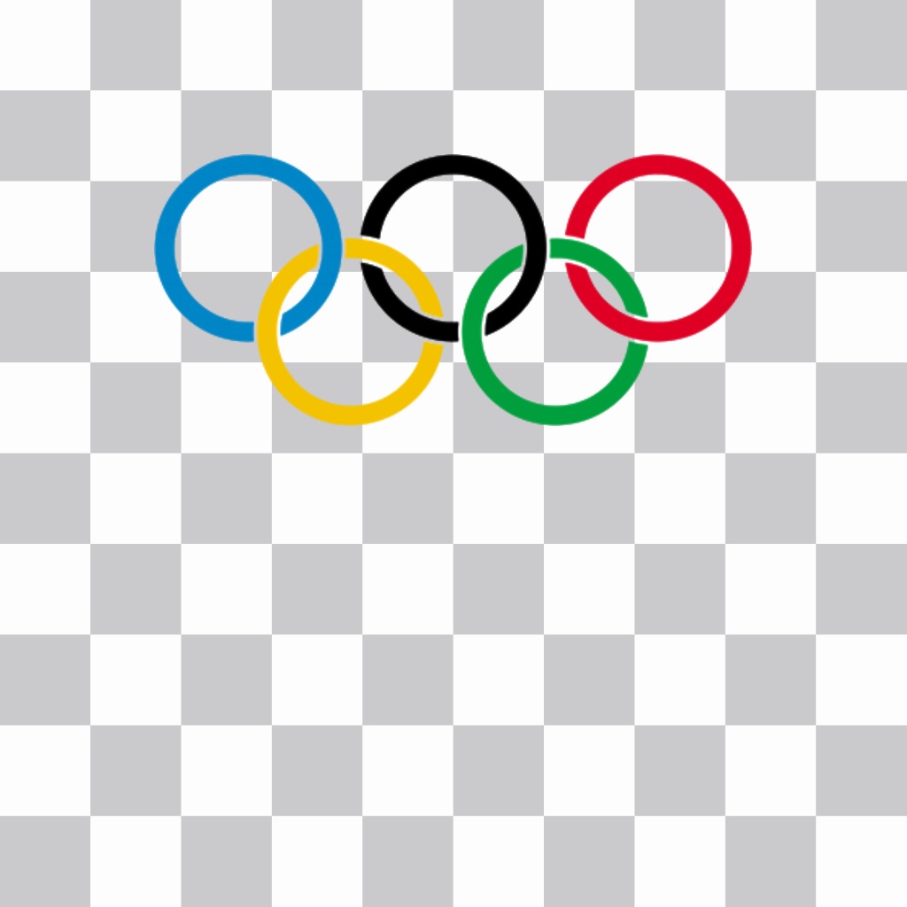 Effet photo du logo des Jeux olympiques à coller sur vos images ..