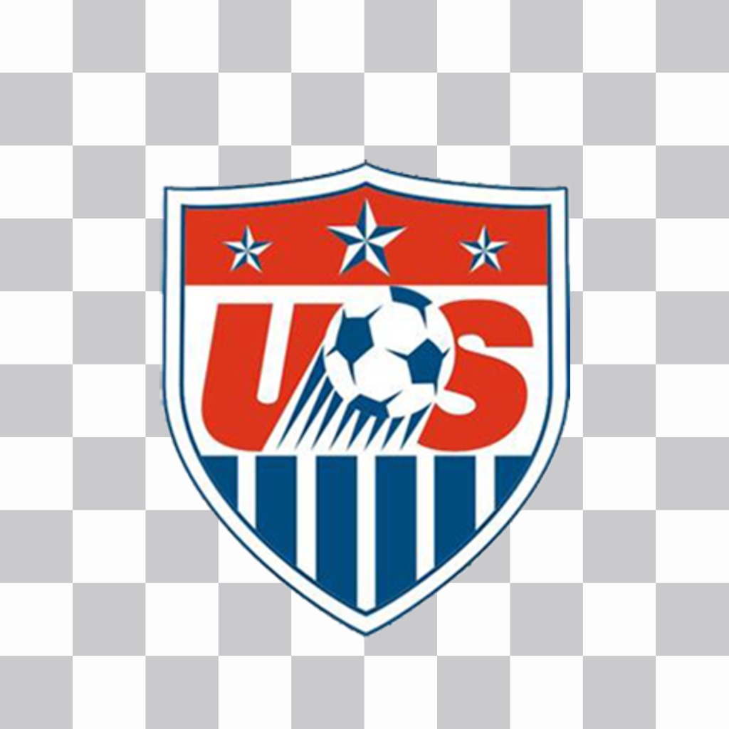Effet pour coller le bouclier de léquipe de football Etats-Unis sur vos photos ..