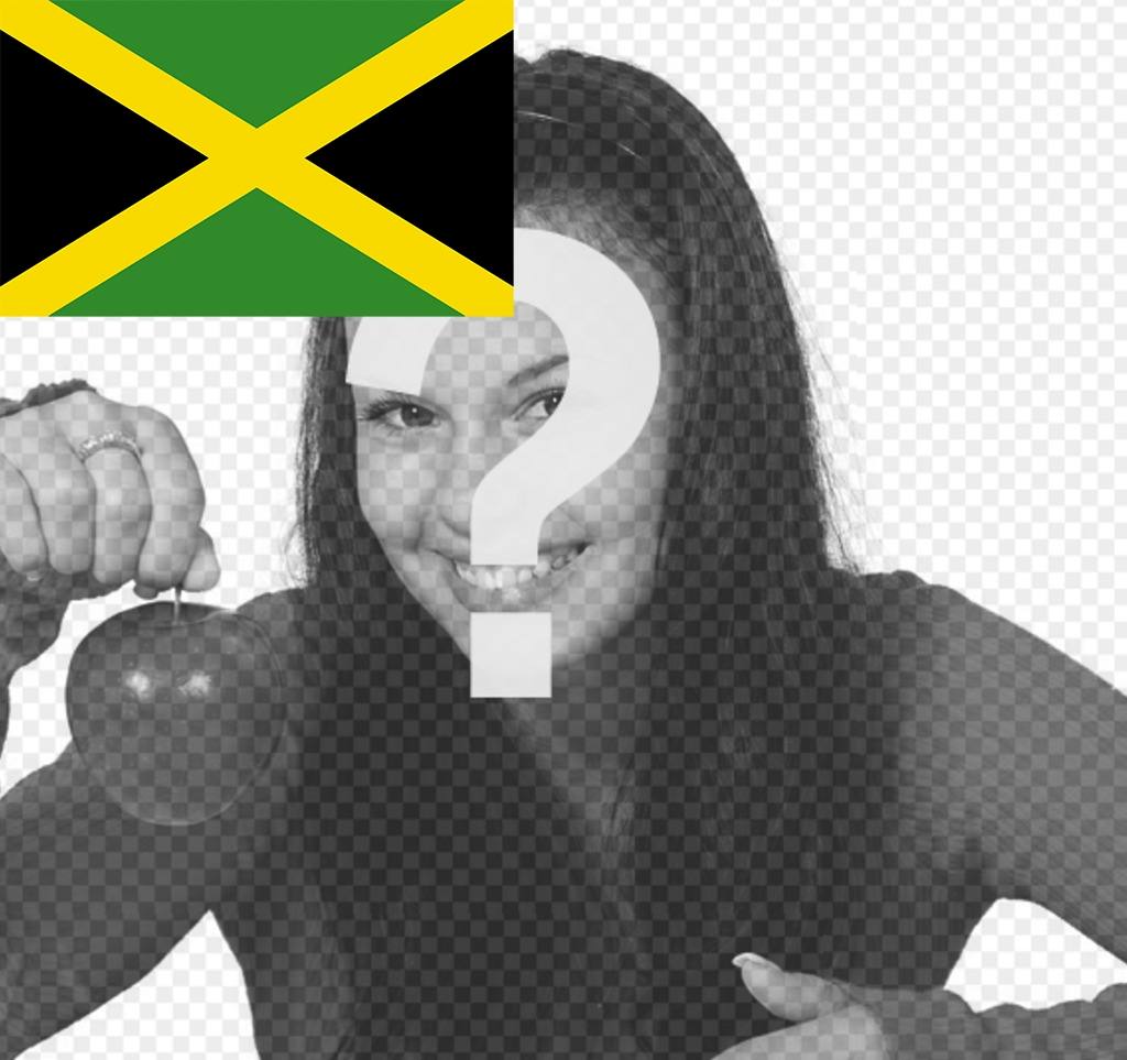 Drapeau de la Jamaïque à mettre dans un coin de vos photos pour ..