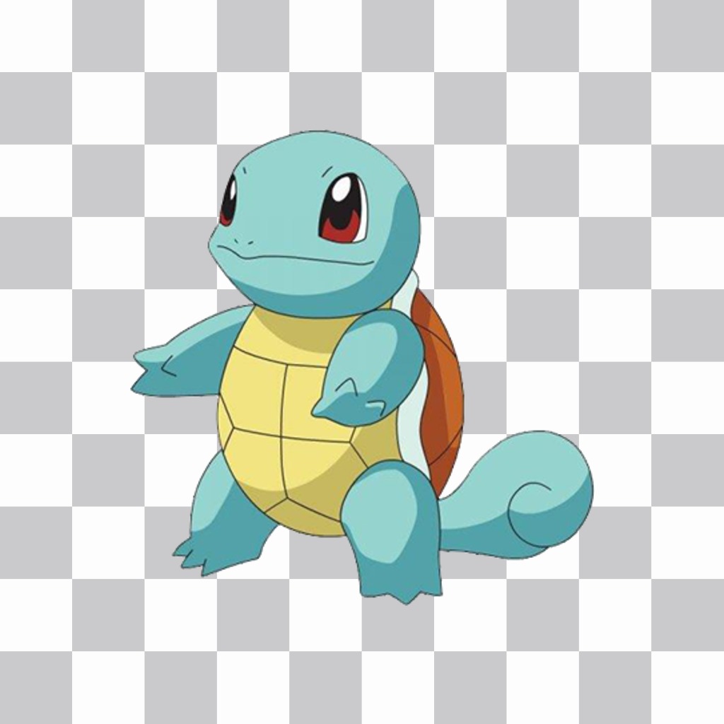 Photomontage pour ajouter le Pokemon Squirtle dans vos photos pour ..