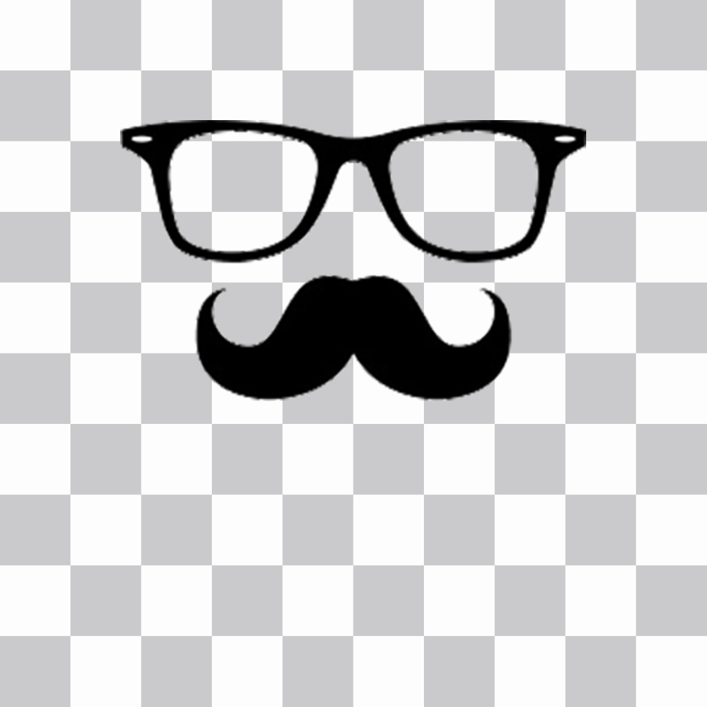 Soyez hippie avec cet effet de lunettes et moustaches carrés pour Photomontage de vos photos pour modifier en ligne avec un de vos photos et de coller sur les lunettes carrées et une moustache comme un autocollant personnalisable pour lui donner un style hipster dans vos..