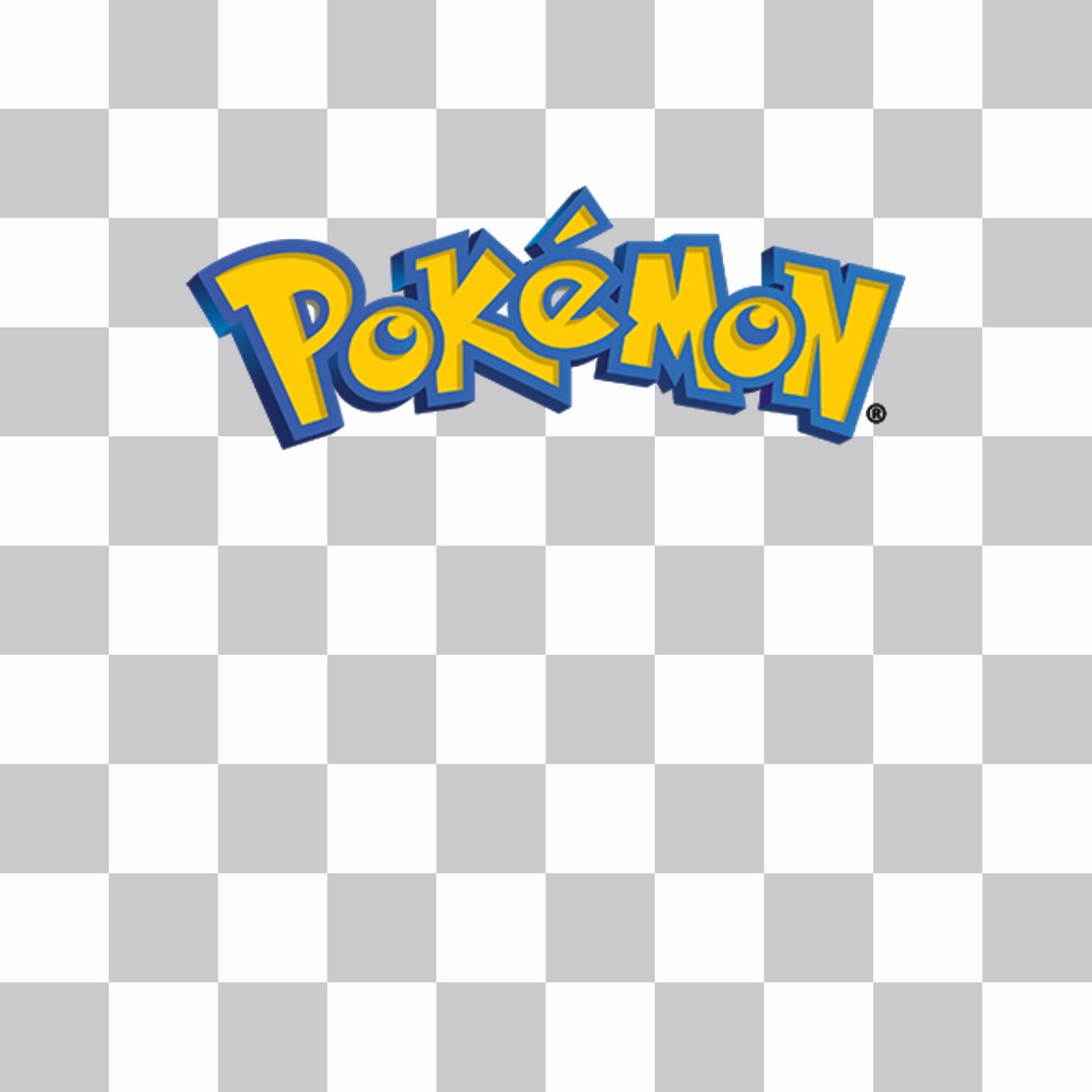 Logo de Pokemon que vous pouvez ajouter à vos images ..