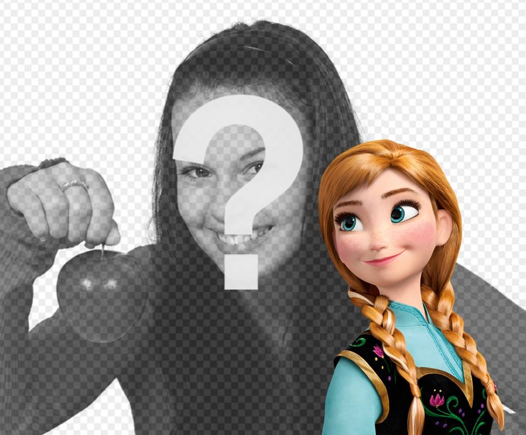 Princesse Anna de Frozen dans vos photos avec cet effet gratuit ..