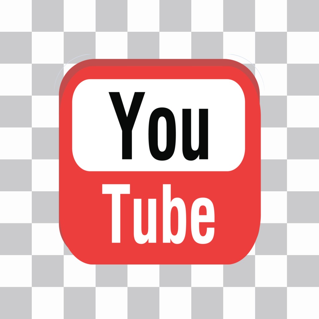 Youtube logo à insérer dans votre photo ..