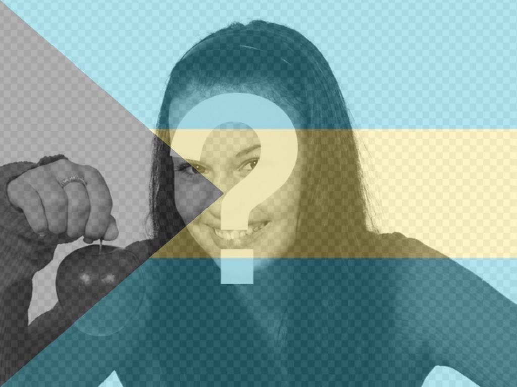 Bahamas drapeau pour mettre vos photos en ligne sans aucun téléchargement de..